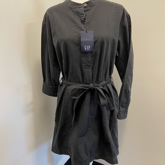 GAP 100% cotton Tie Dress - Picture 2 of 5